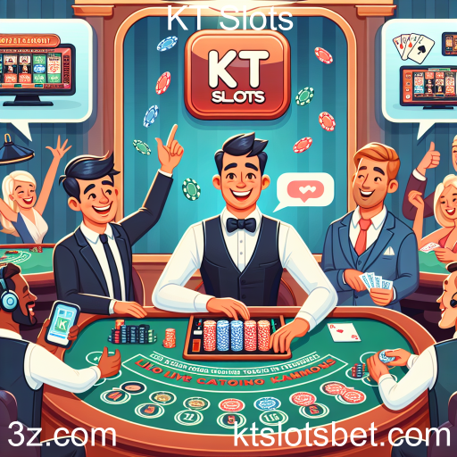 Descubra a Emoção do Live Casino no KT Slots